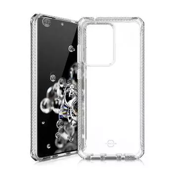 Чехол антибактериальный ITSKINS SPECTRUM CLEAR для Samsung Galaxy S20 Ultra прозрачный