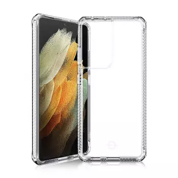 Чехол антибактериальный ITSKINS SPECTRUM CLEAR для Samsung Galaxy S21 Ultra прозрачный