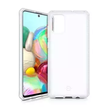 Чехол антибактериальный ITSKINS SPECTRUM FROST для Samsung Galaxy A71 прозрачный