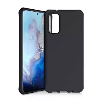 Чехол антибактериальный ITSKINS SPECTRUM SOLID для Samsung Galaxy S20 чёрный