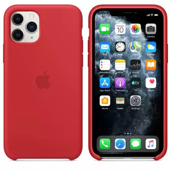 Чехол Apple iPhone 11 Pro Silicone Case - RED (MWYH2ZM/A)
