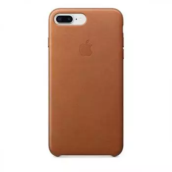 Чехол Apple Leather Case для iPhone 8 Plus/7 Plus MQHK2ZM/A Saddle Brown