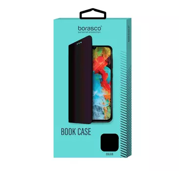 Чехол BoraSCO Book Case для Tecno Camon 17P черный
