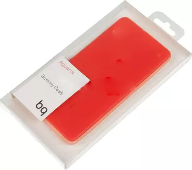 Чехол BQ Aquaris X5 Red Gummy