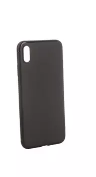 Чехол Brosco для APPLE iPhone XS Max Black IPXSM-TPU-ST-BLACK