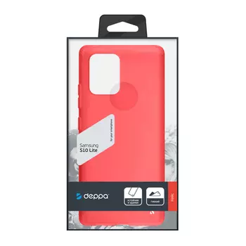 Чехол Deppa Capsule Case для Samsung Galaxy S10 Lite, красный, картон