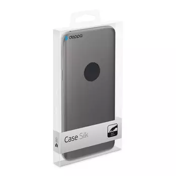 Чехол Deppa Case Silk для Samsung Galaxy S9 plus черный металлик