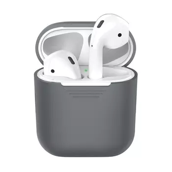 Чехол Deppa для AirPods серый 47025
