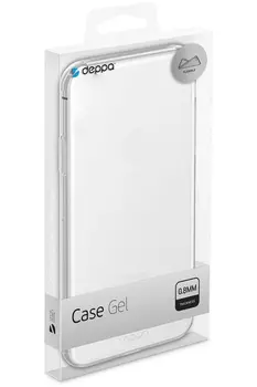 Чехол Deppa Gel Case Basic для Samsung Galaxy A51 (2020) прозрачный PET белый