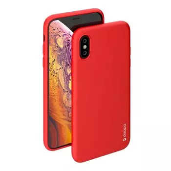 Чехол Deppa Gel Color Case для Apple iPhone X/XS красный 85361