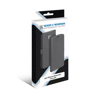 Чехол DF для Xiaomi Redmi 9C Black xiFlip-64