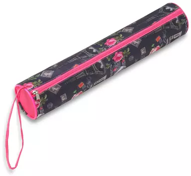 Чехол для булав гимнастических (тубус) INDIGO, SM-128, Париж, 46*8 см