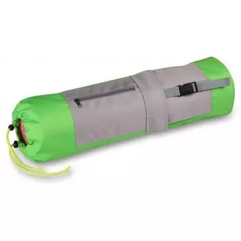 Чехол для коврика с карманами, SM-369, Салатово-серый, 69*18 см