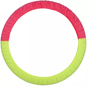 Чехол для обруча INDIGO, SM-084, Желто-Розовый, 60-90 см