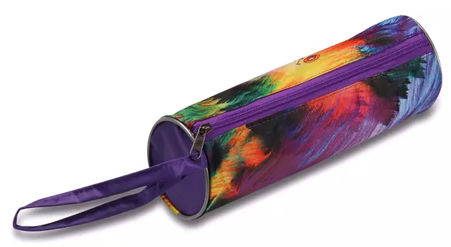 Чехол для скакалки INDIGO (тубус), SM-142, Северное Сияние, 19*8 см