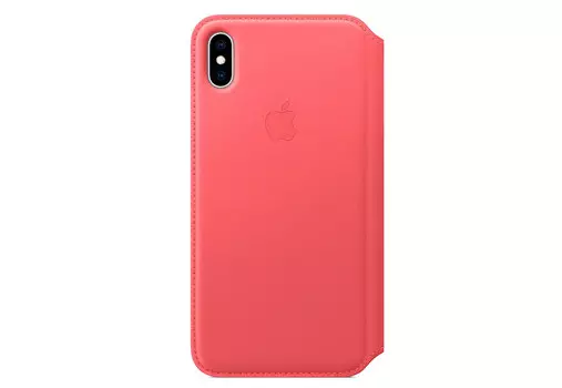 Чехол (флип-кейс) Apple для Apple iPhone XS Max MRX62ZM/A розовый