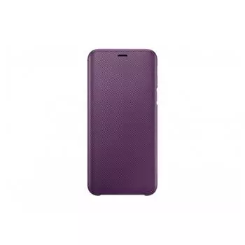 Чехол (флип-кейс) Samsung для Samsung Galaxy J6 (2018) Wallet Cover фиолетовый (EF-WJ600CVEGRU)