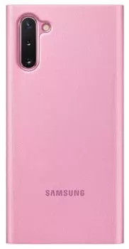 Чехол (флип-кейс) Samsung для Samsung Galaxy Note 10 Clear View Cover розовый (EF-ZN970CPEGRU)