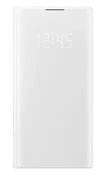 Чехол (флип-кейс) Samsung для Samsung Galaxy Note 10 LED View Cover белый (EF-NN970PWEGRU)