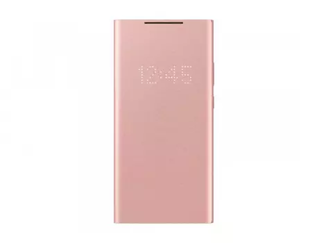 Чехол (флип-кейс) Samsung Galaxy Note 20 Ultra Smart LED View Cover бронзовый (EF-NN985P