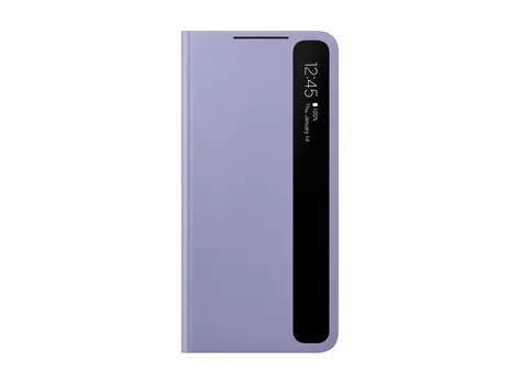 Чехол (флип-кейс) Samsung Galaxy S21+ Smart Clear View Cover фиолетовый (EF-ZG996CVEGRU)