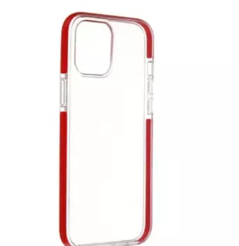 Чехол Gurdini для APPLE iPhone 12 Pro Max Crystall Ice Silicone Red 913032
