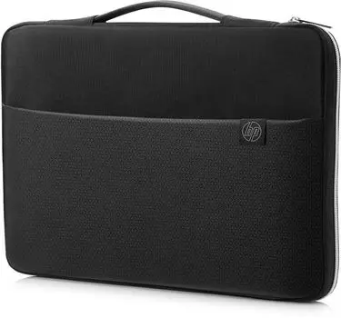 Чехол HP Carry Sleeve для ноутбука 15" черный/серебристый (3XD36AA)