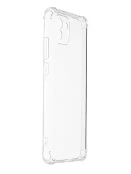 Чехол iBox для Samsung Galaxy A03 Crystal с усиленными углами Silicone Transparent УТ000029204