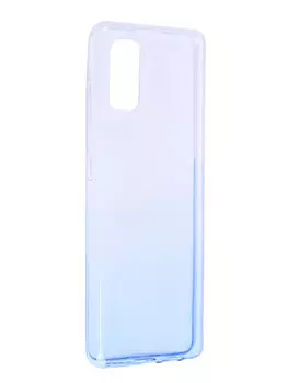 Чехол iBox для Samsung Galaxy A41 Crystal Silicone Gradient Blue УТ000021211