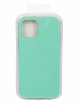 Чехол Innovation для APPLE iPhone 12 Silicone Soft Inside Turquoise 18011