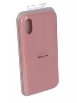 Чехол Innovation для APPLE iPhone X Silicone Case Dark Pink 10632