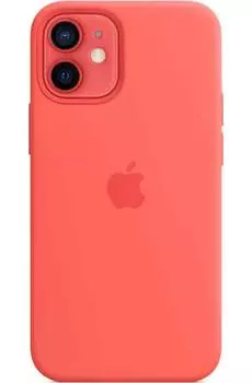 Чехол (клип-кейс) Apple iPhone 12 mini Silicone Case with MagSafe розовый цитрус (MHKP3ZE/A)