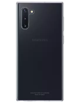 Чехол (клип-кейс) Samsung для Samsung Galaxy Note 10+ Clear Cover прозрачный (EF-QN975TTEGRU)