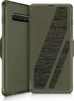 Чехол-книжка ITSKINS SPECTRUM FOLIO для Samsung Galaxy S10 plus хаки