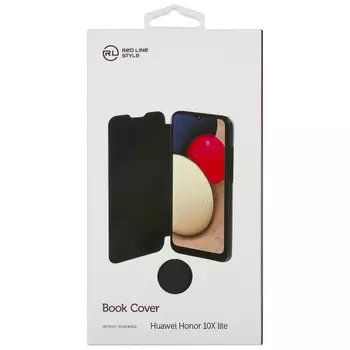 Чехол-книжка Red Line Book Cover New для Huawei Honor 10X lite (черный) УТ000023962