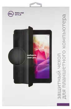 Чехол - книжка Red Line для TCL 10 TABMAX, черный