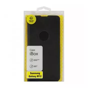 Чехол-книжка Red Line с застежкой на магнитах для Samsung Galaxy M12 (черный) УТ000024076