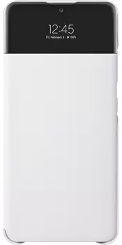 Чехол-книжка Samsung EF-EA325PWEGRU S View Wallet Cover для Samsung Galaxy A32 белый