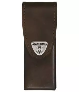 Чехол кожаный Victorinox, для мультитулов SwissTool Spirit, коричневый