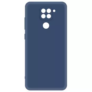 Чехол Krutoff для Redmi Note 9 Silicone Case Blue 12532