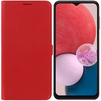 Чехол Krutoff для Samsung Galaxy A13 A135 Eco Book Red 233604