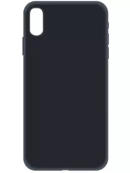 Чехол LuxCase для Apple iPhone XS Max Soft Touch Premium Black 69016