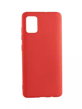 Чехол LuxCase для Samsung Galaxy A51 Red 62233
