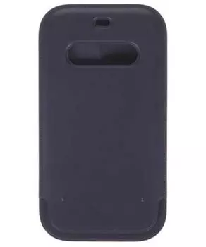 Чехол MagSafe для iPhone 12 Pro Max Leather Sleeve with MagSafe - Deep Violet