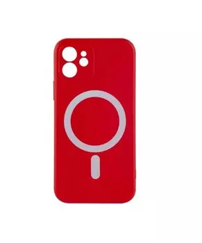 Чехол накладка Barn&amp;Hollis для iPhone 12, для magsafe, красная