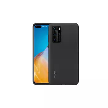 Чехол-накладка Huawei P40 Silicone Black 51993719
