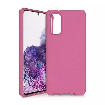 Чехол-накладка ITSKINS FERONIA BIO TERRA для Samsung Galaxy S20, розовый