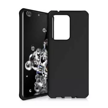 Чехол-накладка ITSKINS FERONIA BIO TERRA для Samsung Galaxy S20 Ultra, чёрный