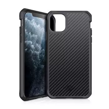 Чехол-накладка ITSKINS HYBRID CARBON для Apple iPhone 11 Pro 5,8" чёрный