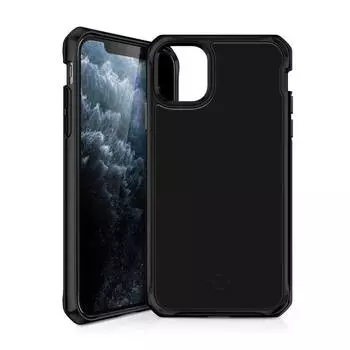 Чехол-накладка ITSKINS HYBRID GLASS ( Iridium ) для Apple iPhone 11 Pro 5,8" чёрный